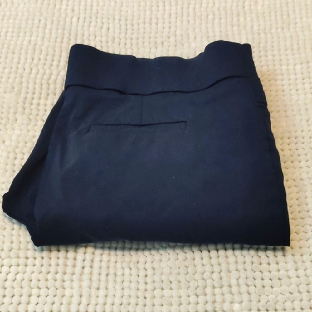 Style & Co Navy Blue Ankle Pants Size 14 EUC #6526 - Picture 4 of 5